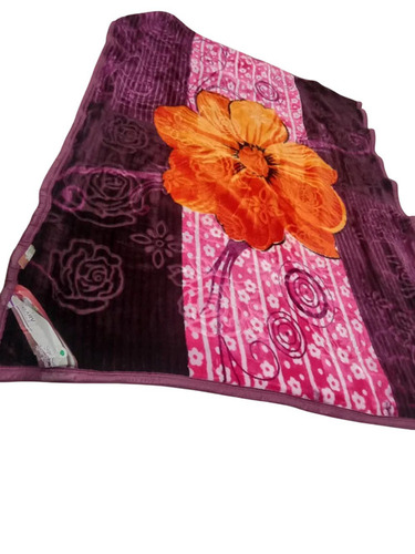 Woolen Double Layer Mink Blanket - Age Group: Adults