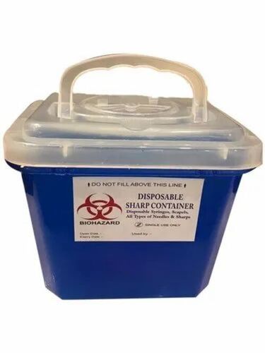 5 Litre Disposable Biohazard Sharp Container