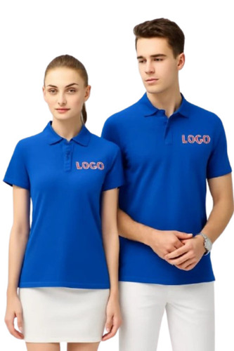 Customised Blue Color Printed T Shirts
