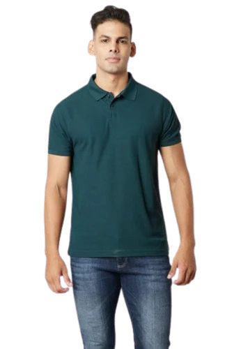 Customized Plain Polo T Shirt For Men