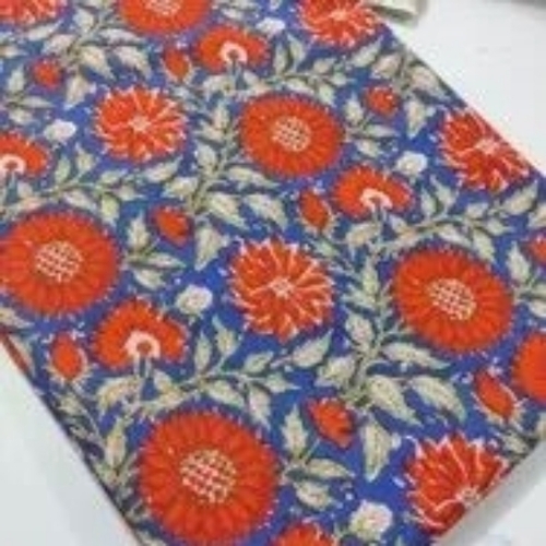 Hand Block Print Cotton Fabric