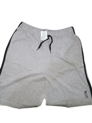 Men Grey Color Bermuda Shorts