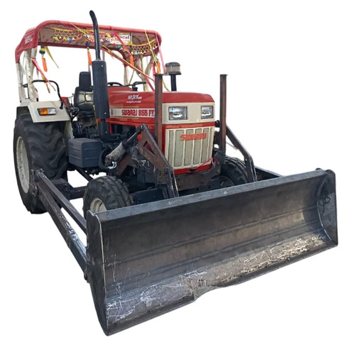 Mild Steel 10.5 Feet Tractor Front Dozer