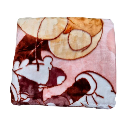 Multicolor 2 Layer Mink Blankets