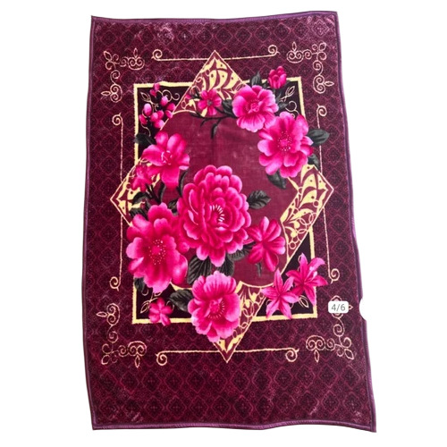 Polyester Printed Soft Mink Blankets