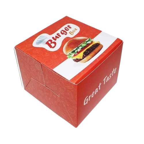 Printed Burger Packaging Box