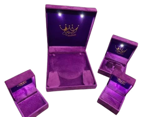 Purple Necklace Set Box