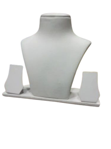 White Necklace Display Stand