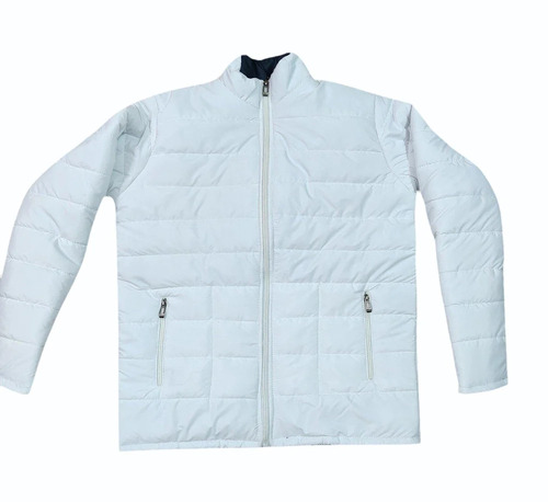 200 Gsm Sky Blue Puffer Winter Jacket - Feature: Comfortable