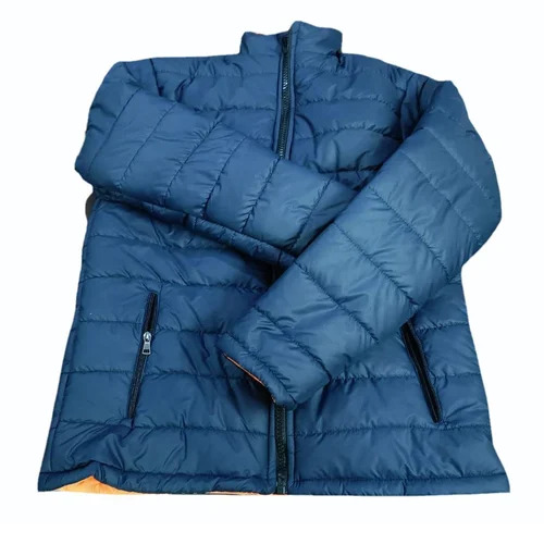 250 Gsm Blue Puffer Winter Jacket