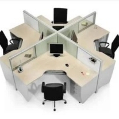 4 Seater Office Workstation