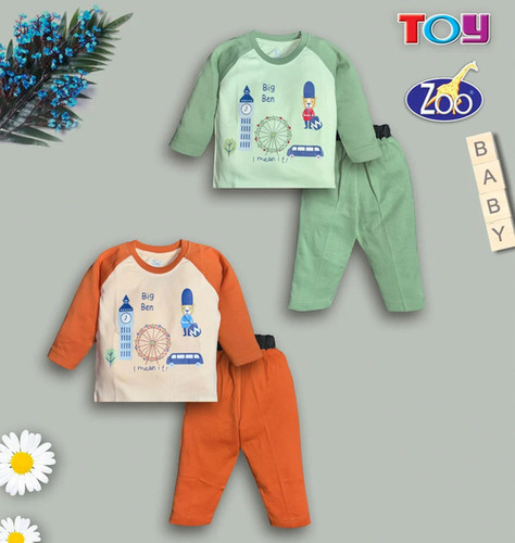 Cotton Fabric Boys Infant Wear Set - Color: Various Available