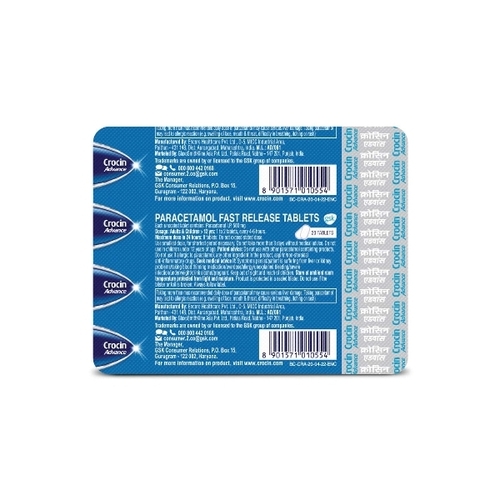 Crocin Tablet