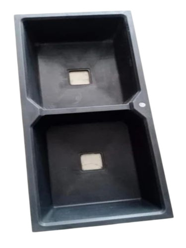 Double Bowl Quartz Kitchen Sink