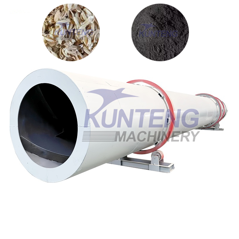 Industrial Fertilizer Magnetic Powder Drum Dryer - Color: Customized