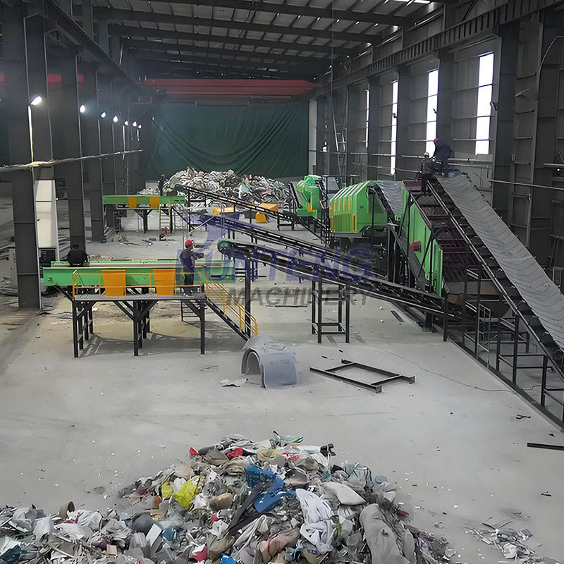 Waste Sorting Recycling Equipment - Capacity: 100 Ton/Day