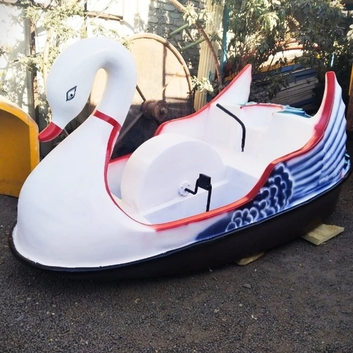 2 Seater FRP Swan Paddle Boat