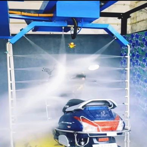 Automatic Touchless Bike Washing Machine