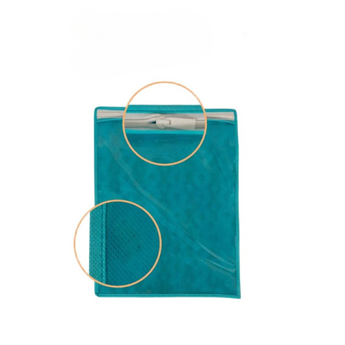 Blue Printed Pvc Non Woven Saree Packing Bags