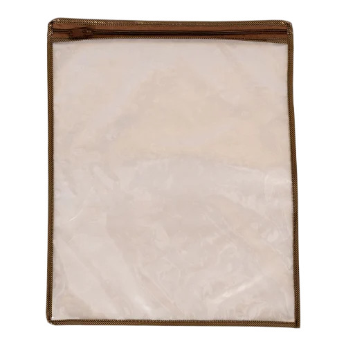 Brown Plain Pvc Non Woven Saree Packing Bags