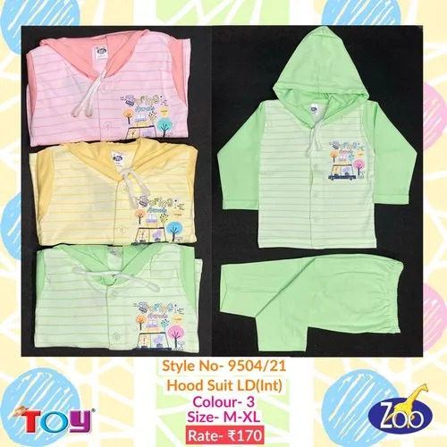 Casual Wear Cotton Fabric Infant Wear