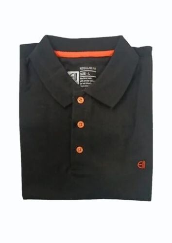 Mens Collar Neck 140 Gsm Cotton Polo T Shirt
