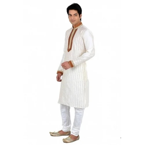 Mens Cotton Kurta Pajama Set