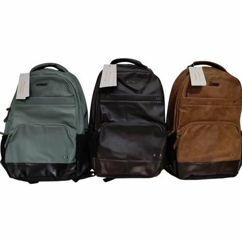 Multicolor Leather Office Bags
