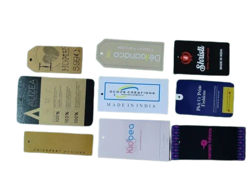 Multicolor Paper Hang Tag