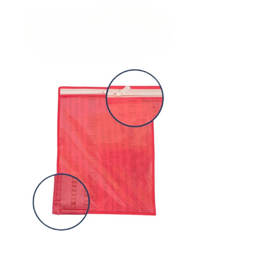 Pink Printed Pvc Non Woven Saree Packing Bags