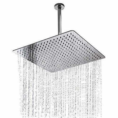 Rust Proof Ultra Slim Overhead Shower