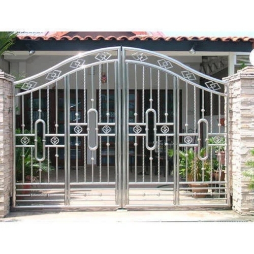Stainless Steel Main Gate