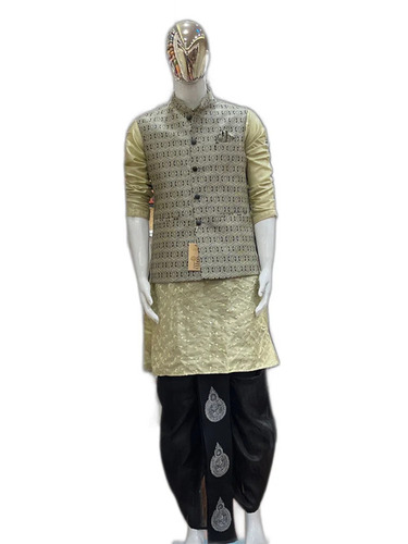 Three Piece Dhoti Kurta Set