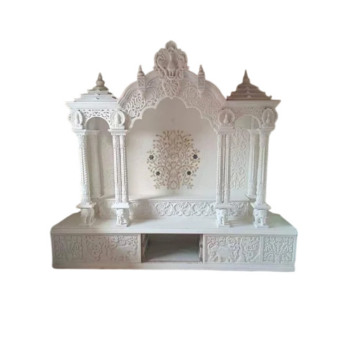 Vietnam White Marble Pooja Home Temple