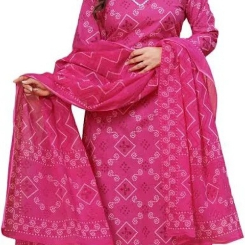 Bandhani Print Suit