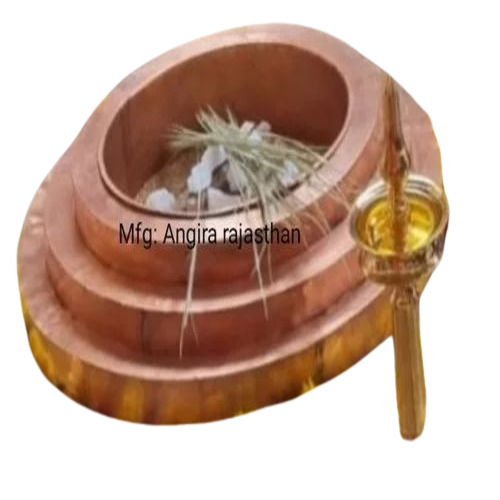 Brown Hawan Kund
