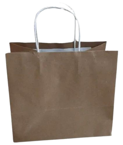 Brown Pizza Box Paper Bag