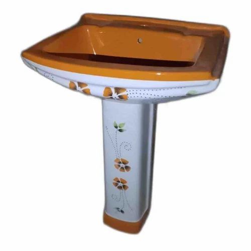 Ceramic Pedestal Wash Basin