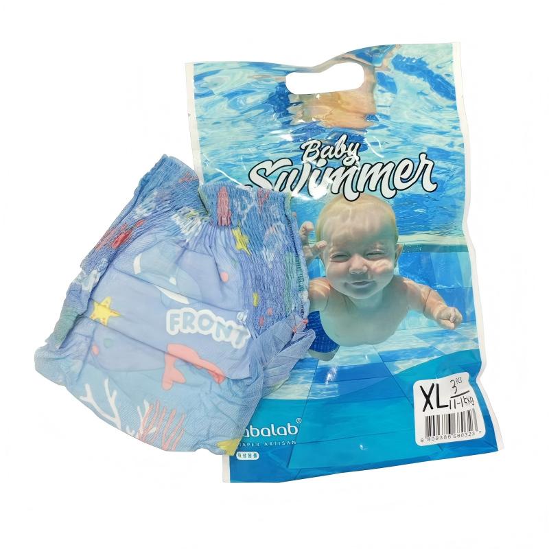 Disposable Baby Swim Diapers Pants Anti-Leak Soft Fit For Pool Or Beach - Color: As Inquiry