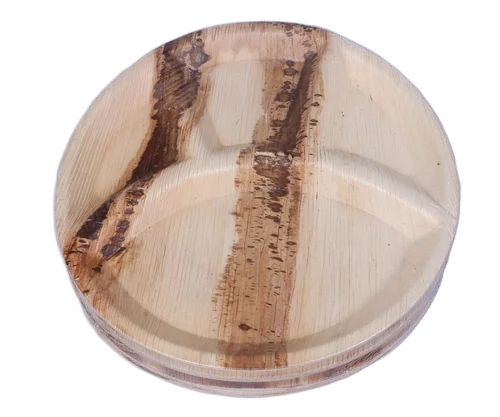 Foure Compartment Areca Leaf Plate