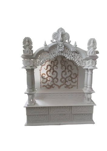 Handmade Designer White Marble Temple
