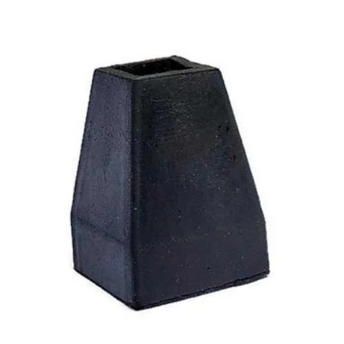 Iwalk Square Rubber Tyre Sole Shoe For Crutches - 2 Pieces (Black)