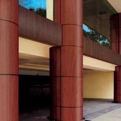 Modern Wooden Finish Aluminum Composite Panel