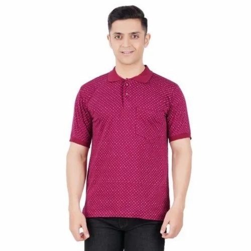 Pink Polo T Shirt