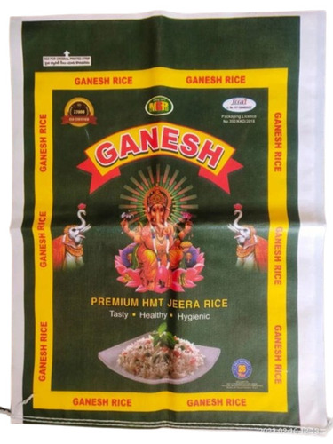 Printed Basmati Rice Bag