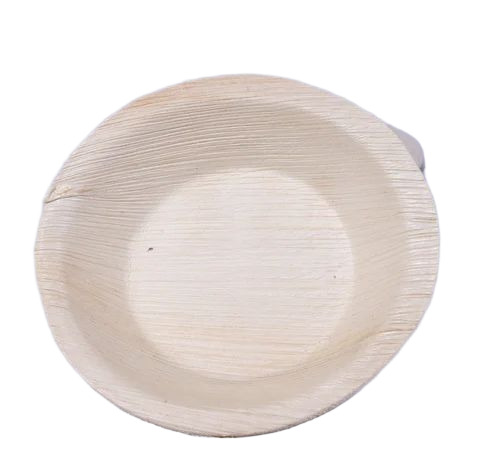 Round Areca Leaf Bowl