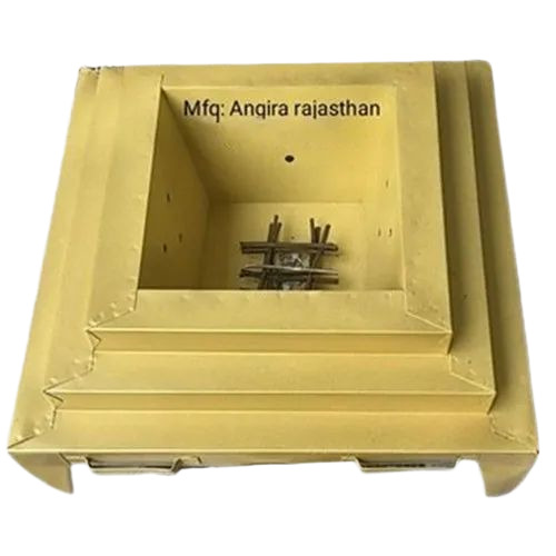 Square Cast Iron Hawan Kund