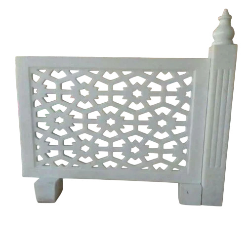 Square White Marble Jali