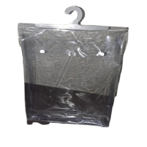 Transparent Pvc Garment Button Bag
