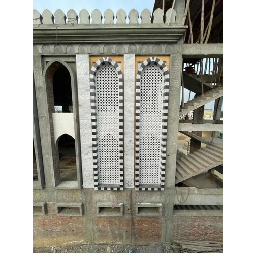 White Marble Jali - Features: Durable